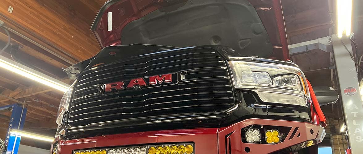 Red Ram Truck